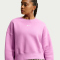 NIKE Sportswear Phoenix Over-Oversized Fleece Sweatshirt Damen 503 - lt magenta/sail S