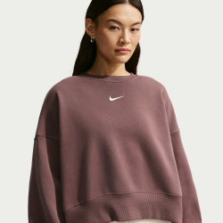 NIKE Sportswear Phoenix Over-Oversized Fleece Sweatshirt Damen 502 - tattoo/sail XS