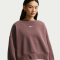 NIKE Sportswear Phoenix Over-Oversized Fleece Sweatshirt Damen 502 - tattoo/sail XS