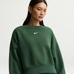 NIKE Sportswear Phoenix Over-Oversized Fleece Sweatshirt Damen 323 - fir/sail M