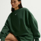 NIKE Sportswear Phoenix Over-Oversized Fleece Sweatshirt Damen 323 - fir/sail M
