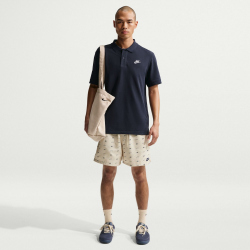 NIKE Sportswear Poloshirt Herren 451 - obsidian/white M