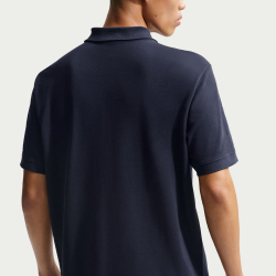 NIKE Sportswear Poloshirt Herren 451 - obsidian/white M