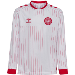 hummel DBU Dänemark langarm Auswärtstrikot 2026 Kinder