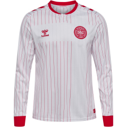 hummel DBU Dänemark langarm Auswärtstrikot 2026