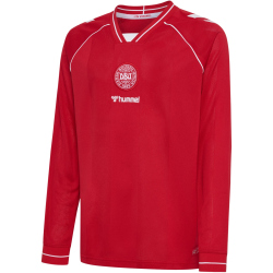 hummel DBU Dänemark langarm Heimtrikot 2026 Kinder