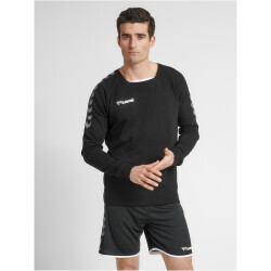 hummel Authentic Training Sweatshirt Herren black/white S