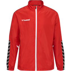 hummel Authentic Micro Pr&auml;sentationsjacke Herren true red M