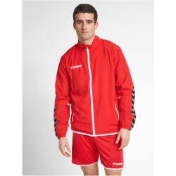 hummel Authentic Micro Präsentationsjacke Herren true red XXL