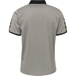 hummel Authentic Funktions-Poloshirt Herren grey melange S