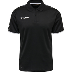 hummel Authentic Funktions-Poloshirt Herren black/white S