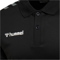hummel Authentic Funktions-Poloshirt Herren black/white S