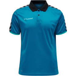 hummel Authentic Funktions-Poloshirt Herren celestial S