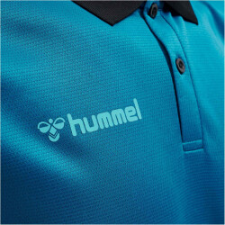hummel Authentic Funktions-Poloshirt Herren celestial S