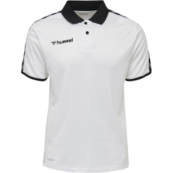 hummel Authentic Funktions-Poloshirt Herren white S