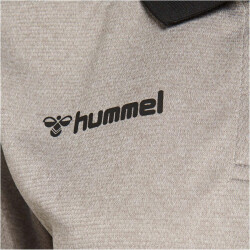 hummel Authentic Funktions-Poloshirt Damen grey melange XXL