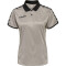 hummel Authentic Funktions-Poloshirt Damen grey melange XXL