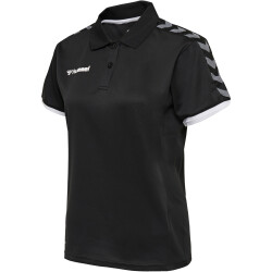 hummel Authentic Funktions-Poloshirt Damen black/white XXL