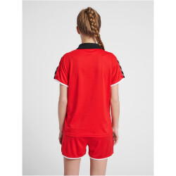 hummel Authentic Funktions-Poloshirt Damen true red XS