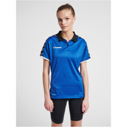 hummel Authentic Funktions-Poloshirt Damen true blue S