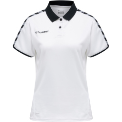 hummel Authentic Funktions-Poloshirt Damen white XS