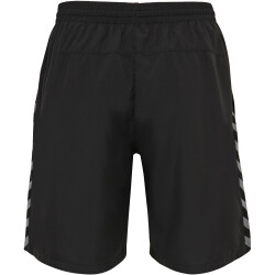 hummel Authentic kurze Trainingshose Kinder black/white 128