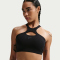 NIKE Universa Padded Medium-Support Sport-BH Damen 010 - black/anthracite/dk smoke grey S
