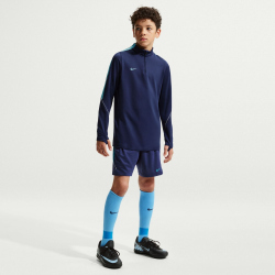 NIKE Strike Dri-FIT langarm Fußball Trainingsshirt Kinder 410 - midnight navy/vivid sky/vivid sky M (137-147 cm)