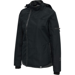 hummel hmlNORTH Softshell Kapuzenjacke Damen black/asphalt S