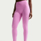NIKE One High-Waist 7/8-Leggings Damen 503 - lt magenta/white XS