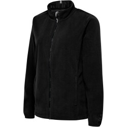 hummel hmlNORTH Full-Zip Fleecejacke Damen black/asphalt XS