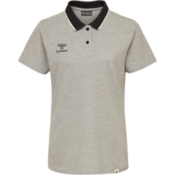 hummel hmlMOVE Poloshirt Damen grey melange XS