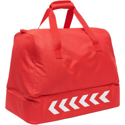 hummel Core Fußballtasche mit Bodenfach true red S