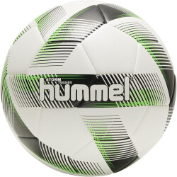 hummel Storm Trainer Fußball white/black/green 4