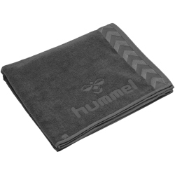 hummel Old School Large Handtuch 160 x 70 cm asphalt
