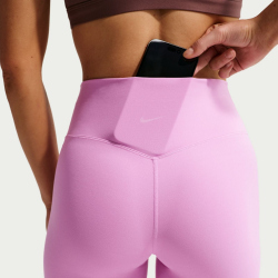 NIKE Zenvy High-Waist Leggings Damen 503 - lt magenta/white M
