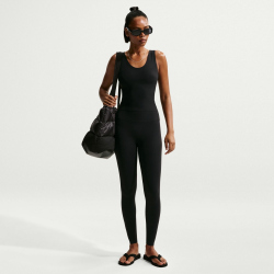 NIKE Zenvy High-Waist Leggings Damen 010 - black/cool grey S