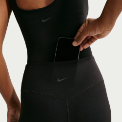NIKE Zenvy High-Waist Leggings Damen 010 - black/cool grey S