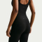 NIKE Zenvy High-Waist Leggings Damen 010 - black/cool grey S