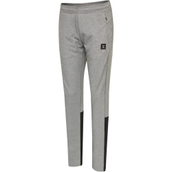 hummel hmlESSI Tapered Sporthose lang Damen grey melange XS