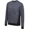 hummel hmlTROPPER Freizeit Sweatshirt Herren black iris melange S