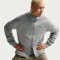 NIKE Primary NanoKnit Dri-FIT UV-Repel Performance Kapuzenjacke Herren 085 - smoke grey/htr/smoke grey S