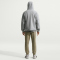 NIKE Primary NanoKnit Dri-FIT UV-Repel Performance Kapuzenjacke Herren 085 - smoke grey/htr/smoke grey S