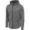 hummel hmlASTON Freizeit Kapuzenjacke Herren dark grey melange S