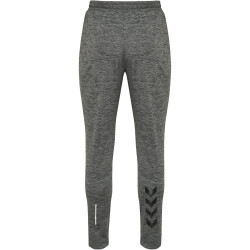 hummel hmlASTON Tapered Freizeithose dark grey melange S