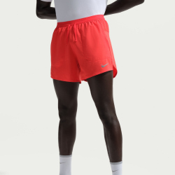 NIKE Stride Dri-FIT 5" Shorts Herren 696 - lt crimson/reflective silv S