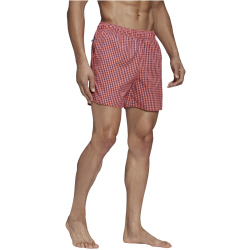 adidas Check CLX Badeshorts Herren FJ3395 - app solar red...