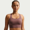 NIKE Zenvy Padded Light-Support Longline Sport-BH Damen 502 - tattoo/white S