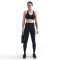NIKE Universa Padded Medium-Support Sport-BH Damen 010 - black/anthracite/dk smoke grey XS