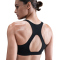NIKE Universa Padded Medium-Support Sport-BH Damen 010 - black/anthracite/dk smoke grey XS